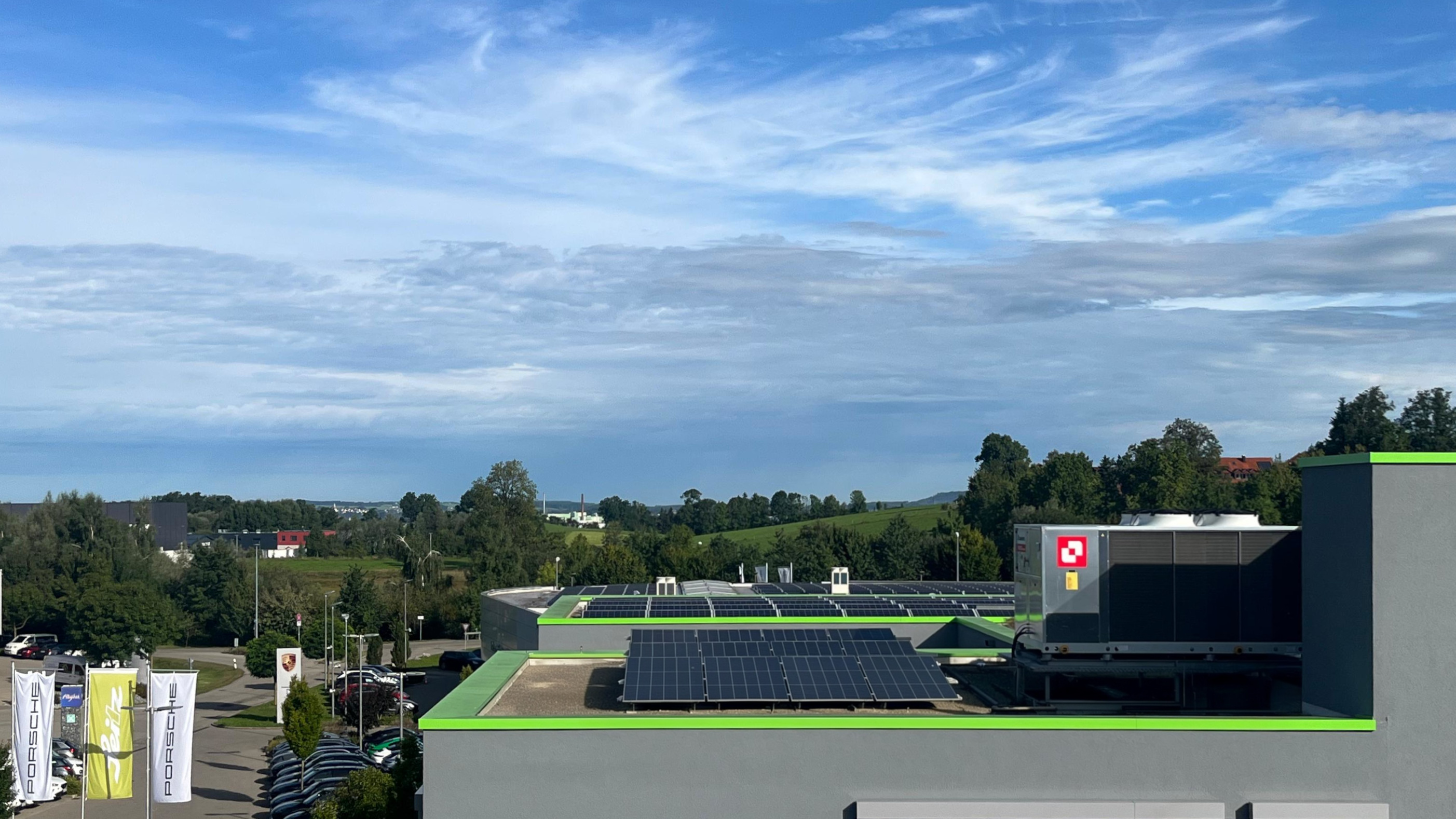 PV Anlage Autohaus Seitz in Memmingen