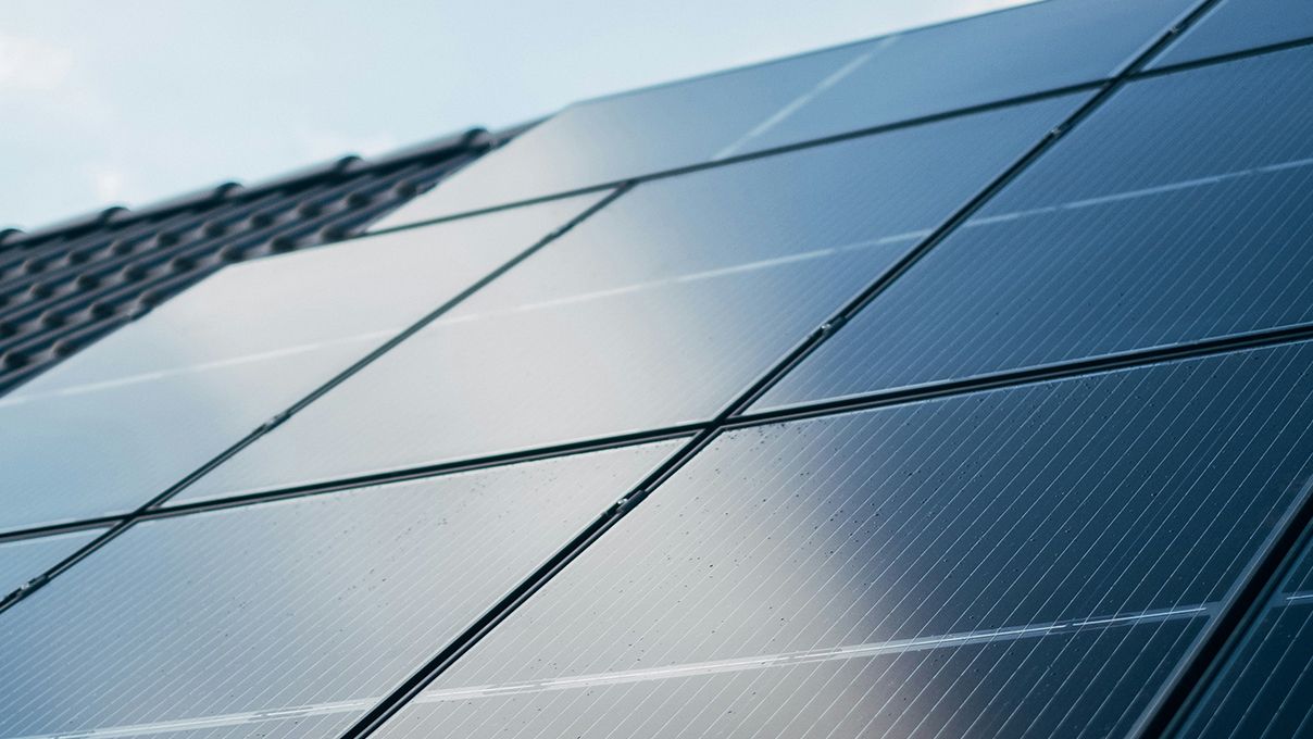 Photovoltaikanlage am Dach
