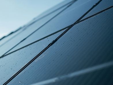 Photovoltaikanlage Nahaufnahme