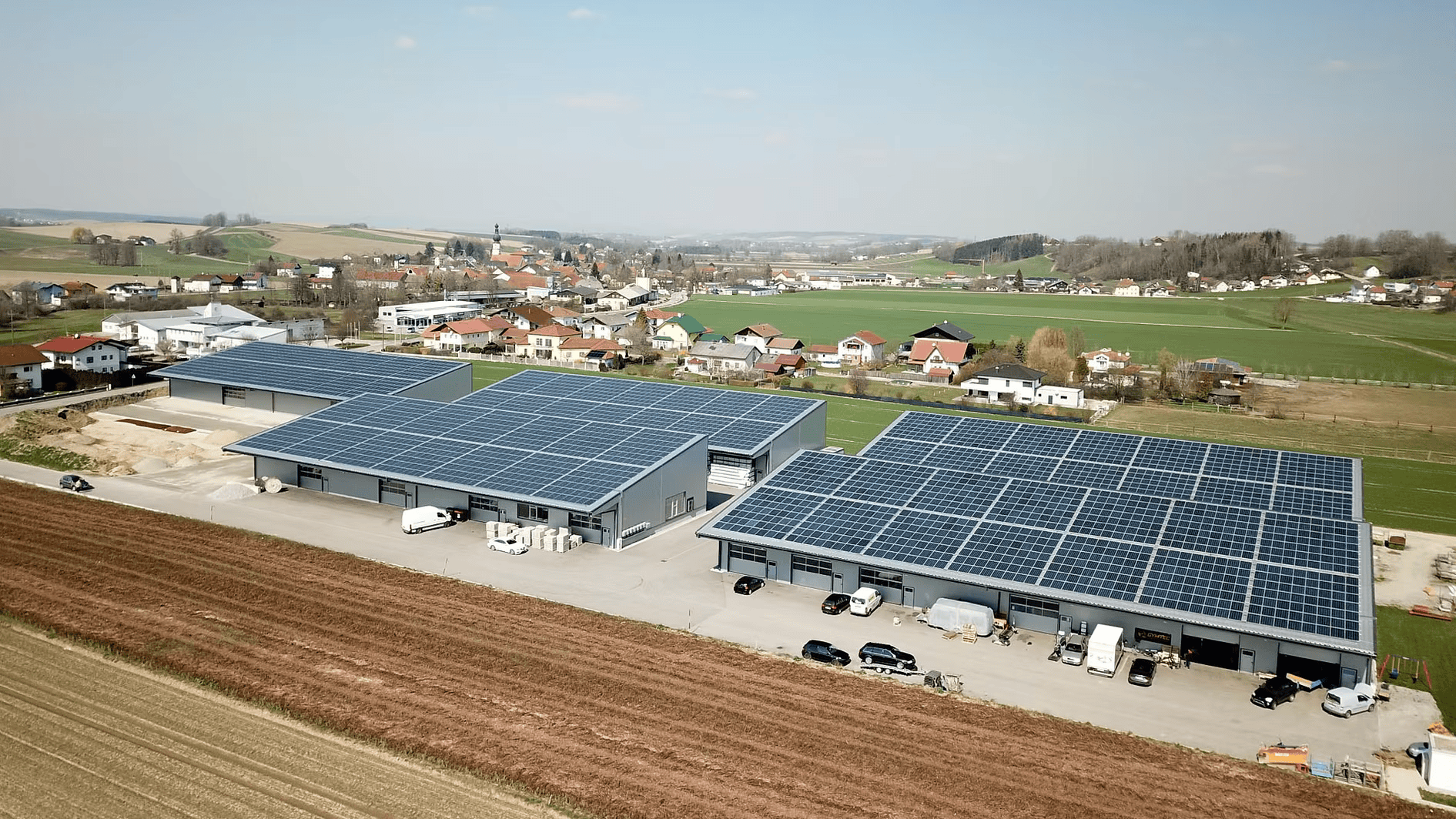 PV Anlage Gewerbepark Mettmach