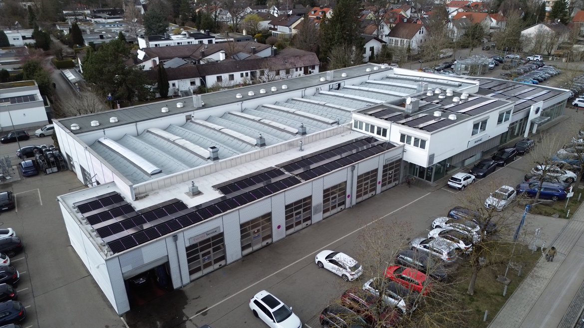 Mahag Ottobrunn PV Anlage