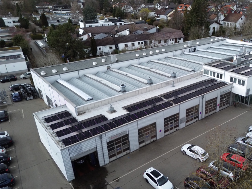 Mahag Ottobrunn PV Anlage