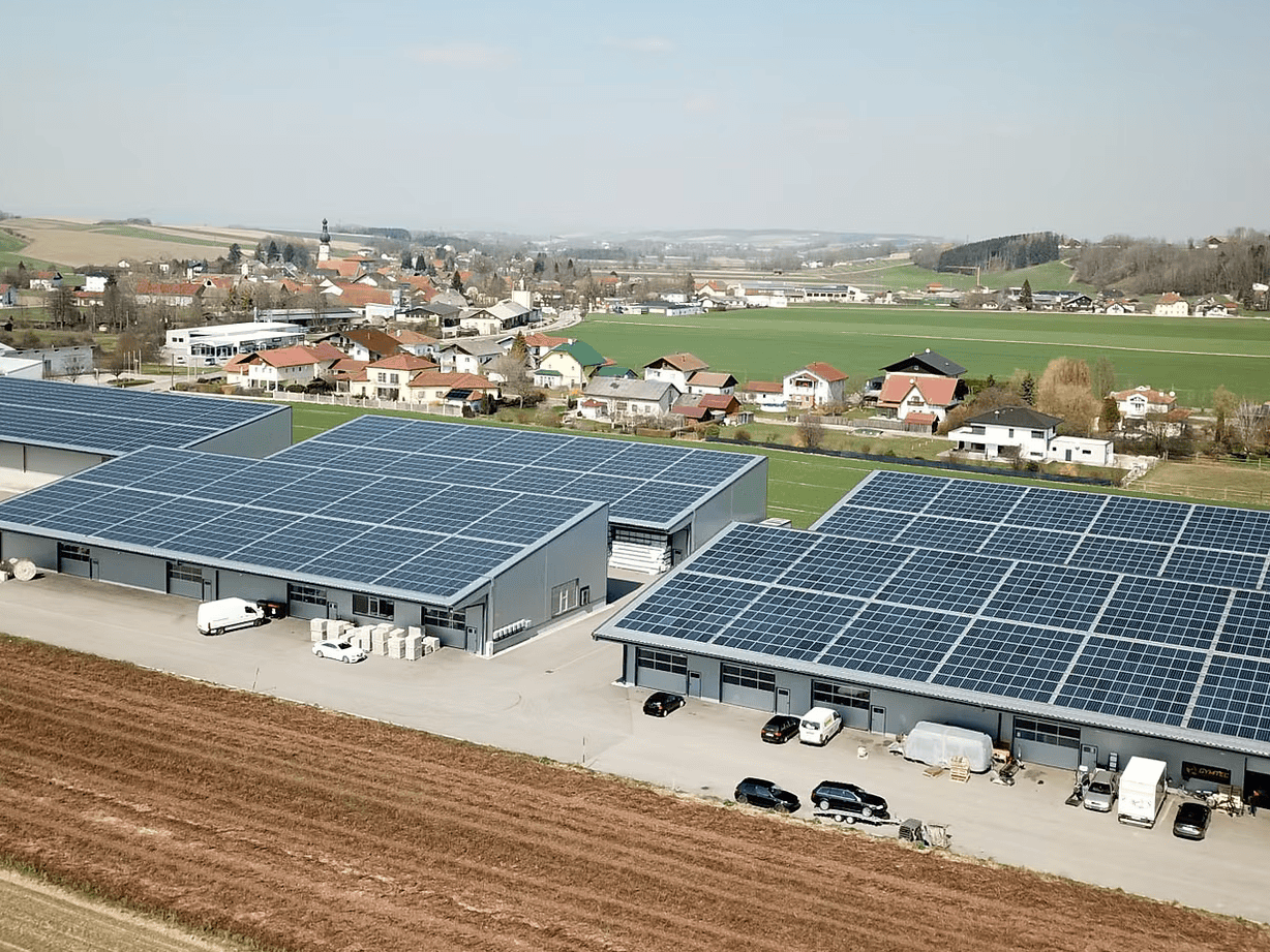 PV Anlage Gewerbepark Mettmach