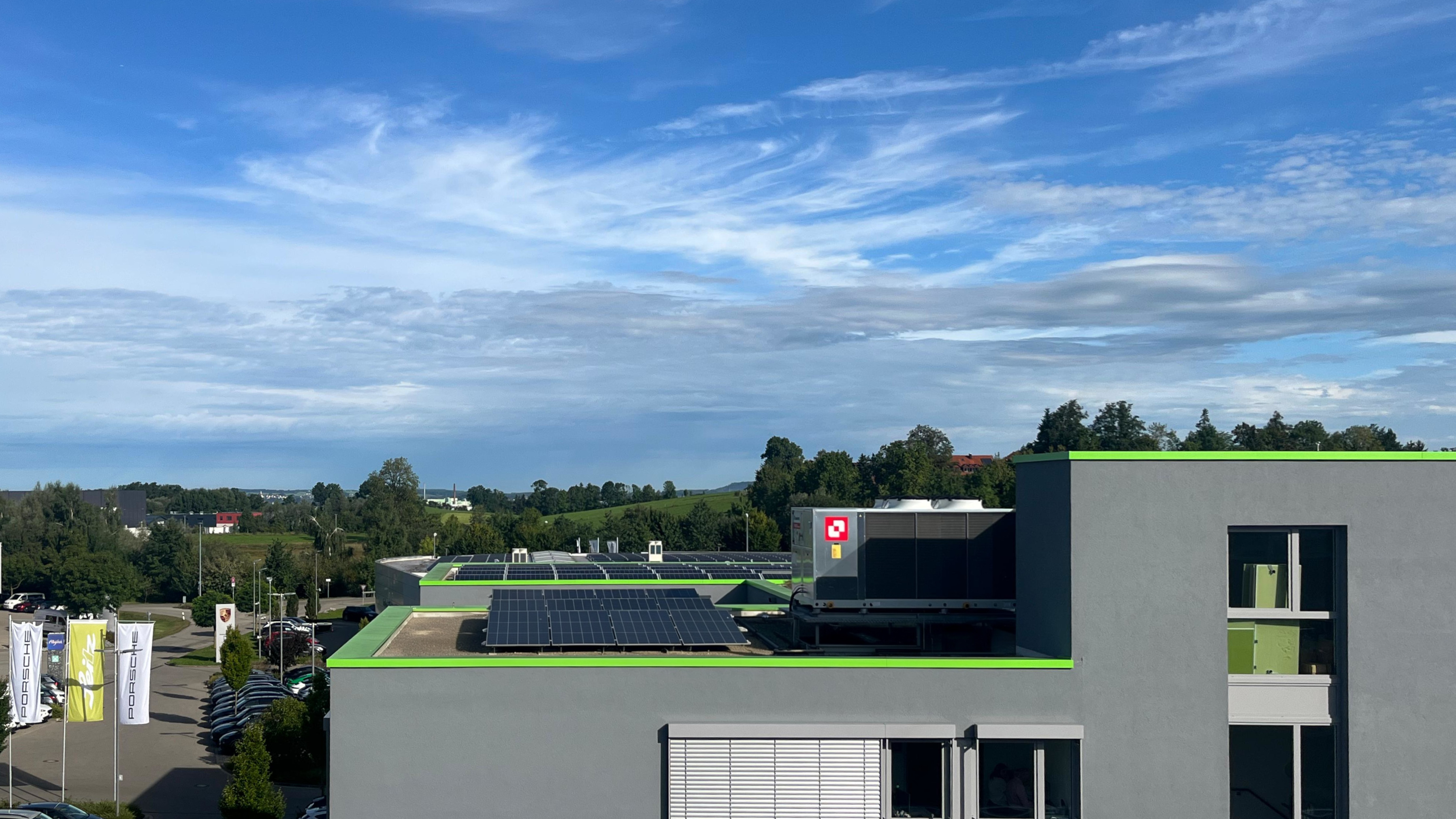 PV Anlage Autohaus Seitz in Memmingen