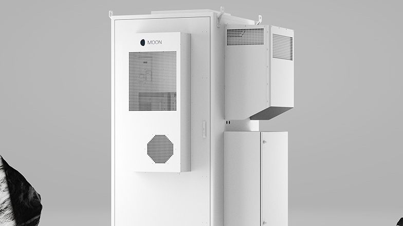 Energiespeicher ausgestellt