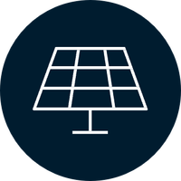 Icon Photovoltaik Anlage