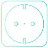Icon Haushaltssteckdose