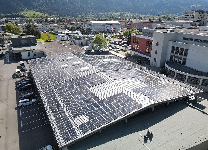 Photovoltaikanlage am Autohaus Staber Spittal